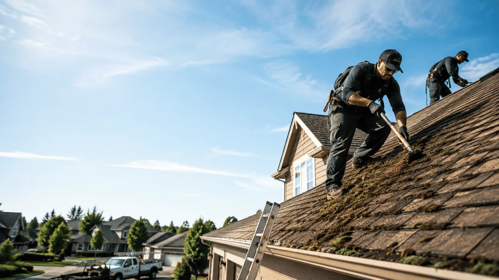 Roof Moss Removal in Lancaster, TX near me